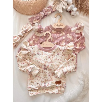 Bluza z falbankami JEDNOROŻCE