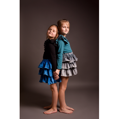 Spódniczka niebieska rozm. 92/98