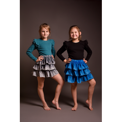 Spódniczka niebieska rozm. 92/98