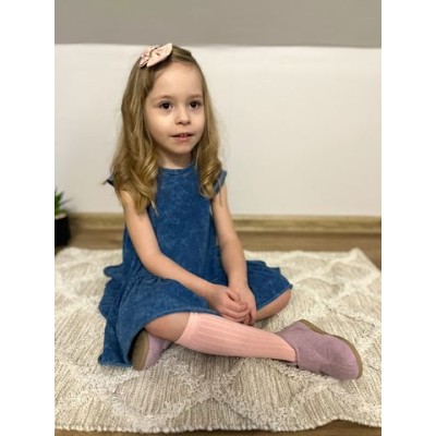 Sukienka rozm. 92/98 czarna/niebieska