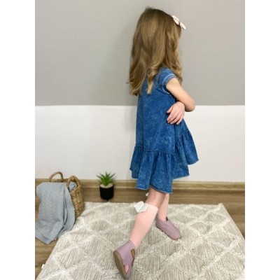 Sukienka rozm. 92/98 czarna/niebieska