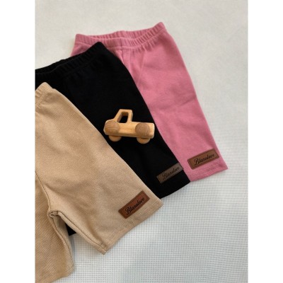 KOLARKI z prążka beż, roż, czarne