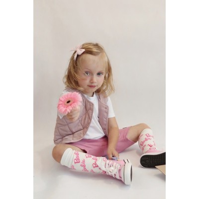 KOLARKI z prążka beż, roż, czarne