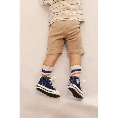 KOLARKI z prążka beż, roż, czarne