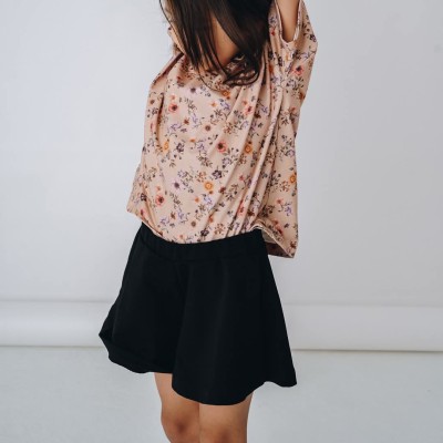 SPODENKI rozszerzane CZARNE